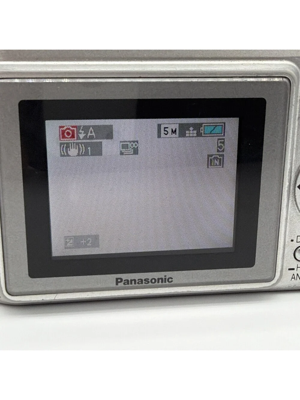 Panasonic Lumix DMC-LZ3 Digital Camera 5.0MP 6x Optical Zoom Tested